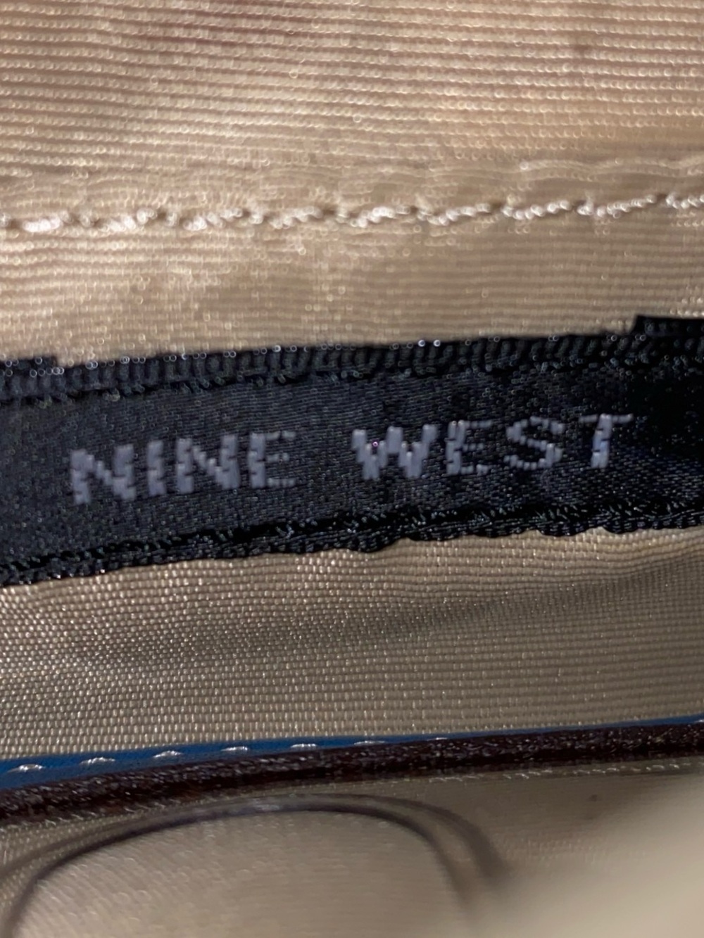 Nine West Blue Y2K Purse Handbag - Picture 3 of 8